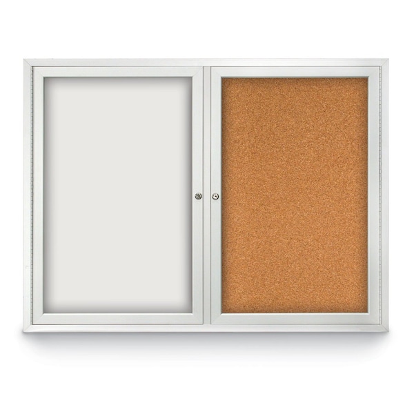 Corkboard, Cobalt/Bronze, 72" x 48"
